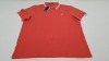 13 X BRAND NEW FRED PERRY TWIN TIPPED POLO SHIRTS IN DULL RED SIZE EXTRA EXTRA LARGE