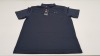 10 X BRAND NEW UNDER ARMOUR BLACK PERFORMANCE POLO SHIRTS SIZE LARGE RRP £34.99 (TOTAL RRP £349.99)