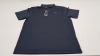 10 X BRAND NEW UNDER ARMOUR BLACK PERFORMANCE POLO SHIRTS SIZE LARGE RRP £34.99 (TOTAL RRP £349.99)