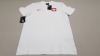 15 X BRAND NEW NIKE WHITE POLO FOOTBALL SHIRTS SIZE MEDIUM