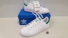 5 X BRAND NEW ADIDAS STAN SMITHS WHITE AND GREEN TRAINERS UK SIZE 3.5