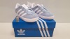 5 X BRAND NEW KIDS ADIDAS ORIGINALS GAZELLE 1 LIGHT BLUE TRAINERS IN UK SIZE 5 KIDS