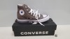 5 X BRAND NEW CONVERSE CHARCOAL HI TOPS IN SIZE UK 3.5