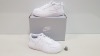 5 X BRAND NEW NIKE WHITE AIR FORCE 1'S IN SIZE UK 9.5 KIDS