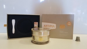 2 X BRAND NEW KEDMA 24K GOLD FACIAL MASK WITH DEAD SEA MINERALS, PEPTIDES AND VITAMINS (120G) TOTAL RRP $1,979.90