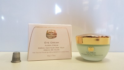 3 X BRAND NEW KEDMA EYE CREAM WITH DEAD SEA MINERALS, AGE-DEFYING INGREDIENTS & CUCUMBER EXTRACT (50G) TOTAL RRP $1,199.85