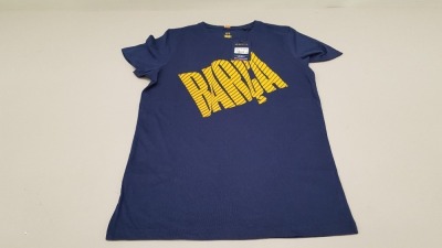 20 X BRAND NEW BARCA STORE OFFICIAL MERCHANDISE FC BARCELONA NAVY SHORT SLEEVED TOPS KIDS SIZE 8 - WITH TAGS RRP €25 TOTAL €500