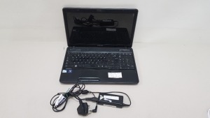 TOSHIBA C650 LAPTOP WINDOWS 10 250GB HARD DRIVE - WITH CHARGER