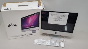 BOXED APPLE IMAC ALL IN ONE PC 1000GB HARD DRIVE / 8GB RAM 24 SCREEN 3.06 GHZ PROCESSOR APPLE X O/S -WITH APPLE KEYBOARD AND MOUSE