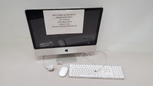 APPLE IMAC ALL IN ONE PC 640GB HARD DRIVE 23 SCREEN GHZ PROCESSOR APPLE X O/S WITH - APPLE KEYBOARD AND MOUSE