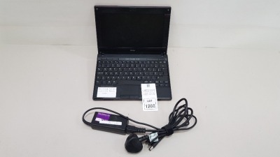 DELL LATITUDE 2100 LAPTOP WINDOWS VISTA BUSINESS - WITH CHARGER