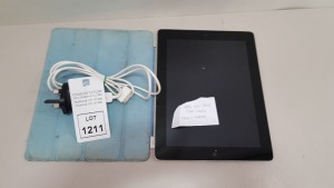 APPLE IPAD TABLET 16GB STORAGE - WITH CASE AND CHARGER
