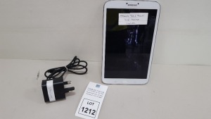 SAMSUNG TAB 3 TABLET 16GB STORAGE - WITH CHARGER