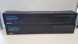 2 X BRAND NEW CELLO 2.1 CHANNEL SOUND BAR (WITH BUILT IN SUBWOOFER) - YW-S15