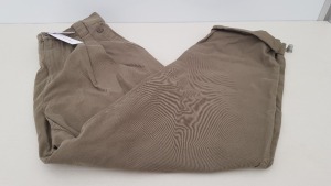 20 X BRAND NEW TOPSHOP KHAKI PANTS UK SIZE 6 RRP £36.00 (TOTAL RRP £720.00)