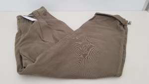 20 X BRAND NEW TOPSHOP KHAKI PANTS UK SIZE 8 RRP £36.00 (TOTAL RRP £720.00)