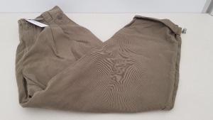 20 X BRAND NEW TOPSHOP KHAKI PANTS UK SIZE 10 RRP £36.00 (TOTAL RRP £720.00)