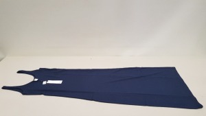 30 X BRAND NEW DOROTHY PERKINS BY VERA MODA NAVY WOMENS LONG DRESSES UK SIZE MEDIUM RRP £12.00 (TOTAL RRP £360.00)