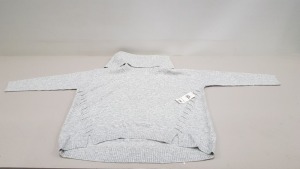 10 X BRAND NEW MISS SELFRIDGE GREY JUMPERS UK SIZE 16 RRP £35.00 (TOTAL RRP £350.00)