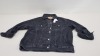 10 X BRAND NEW TOPSHOP CHARCOAL DENIM JACKETS UK SIZE 10 RRP £450.00 (TOTAL RRP £450.00)