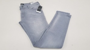 12 X BRAND NEW JACK & JONES GREY DENIM JEANS IN VARIOUS SIZES