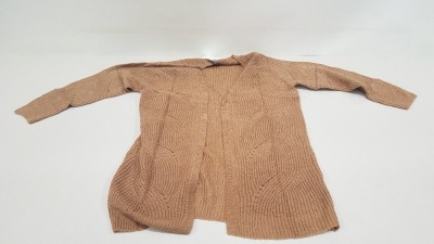 20 X BRAND NEW JACQUELINE DE YOUNG LONG KNITTED CARDIGANS SIZE SMALL RRP £25.00 (TOTAL RRP £500.00)