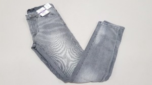 12 X BRAND NEW BURTON MENSWEAR TYLER STRETCH SKINNY JEANS SIZE 30R RRP £30.00 (TOTAL RRP £360.00)