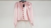 20 X BRAND NEW DOROTHY PERKINS LIGHT PINK BUTTONED CARDIGANS IN VARIOUS SIZES RRP-£19.99 TOTAL RRP-£399.80