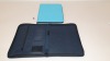 60 X AQUA BLUE A4 STATIONERY CARRY CASES - ZIP UP - IN 3 CARTONS
