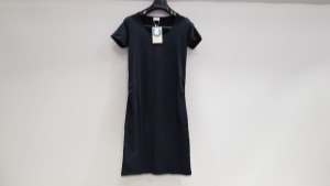 16 X BRAND NEW MAMALICIOUS BLACK CREWNECK DRESSES SIZE MEDIUM RRP £15.00 (TOTAL RRP £240.00)