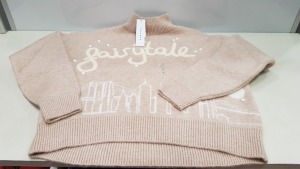 15 X BRAND NEW TOPSHOP FAIRYTALE KNITTED JUMPERS SIZE SMALL RRP £39.00 (TOTAL RRP £585.00) (PICK LOOSE)