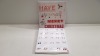 16 X BRAND NEW ADDIE ADVENT EARRING GIFTSET INCLUDING 25 X PAIRS OF EARRINGS. - IN ONE BOX