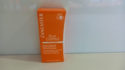 10 X BRAND NEW LANCASTER SUN CONTROL SENSITIVE SKIN INSTANT COOLING GEL (125ML)