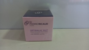 25 X BRAND NEW BOXED DR PIERRE RICAUD PARIS OPTIMALIA NUT CRÈME ONCTUEUSE MULTI-ACTIVE (40ML)