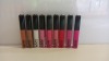 55 X BRAND NEW NYX MEGA SHINE LIP GLOSS IN VARIOUS COLOURS.