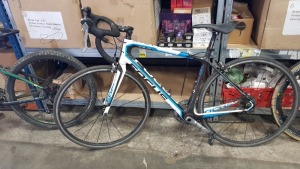 1 X IZALCO FOCUS ROAD BIKE WITH 6TH ELEMENT CARBON FORKS, 1.25 TAPERED HEADTUBE, VERSUS EUO SEAT AND SHIMANO PEDALS (18)