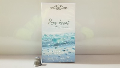 48 X BRAND NEW DESIGNER FRENCH COLLECTION PURE HEART EAU DE PARFUM NATURAL SPRAY 100ML 3.4FL.OZ.