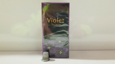 48 X BRAND NEW DESIGNER FRENCH COLLECTION VIOLET EAU DE PARFUM NATURAL SPRAY 100ML 3.4FL.OZ.