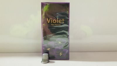 44 X BRAND NEW DESIGNER FRENCH COLLECTION VIOLET EAU DE PARFUM NATURAL SPRAY 100ML 3.4FL.OZ.