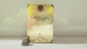 36 X BRAND NEW CLASSIC COLLECTION MILLIONARE EAU DE PARFUM NATURAL SPRAY 100ML 3.3FL.OZ. 80% VOL