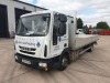 WHITE IVECO EUROCARGO 75E16S S-A. ( DIESEL ) Reg : YB64 KXN, Mileage : 188818 Details: WITH 1 KEY, WITH V5, MOT UNTIL 28/02/2022, 3 SEAT DAY CAB, ENGINE SIZE: 4485CC - 4