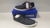 7 X BRAND NEW JACK & JONES ANTHRACITE TRAINERS UK SIZE 9 RRP £35.00 (TOTAL RRP £245.00) (PICK LOOSE)