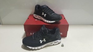 4 X BRAND NEW UNDER ARMOUR HOVR BLUETOOTH TRAINERS (MAP YOUR RUN) UK SIZE 8.5