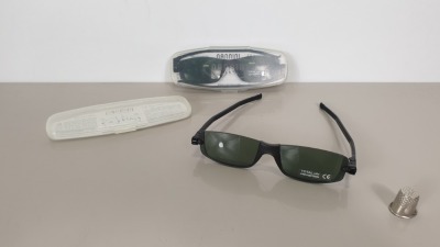 APPROX 110 X NANNINI SUNGLASSES (5.905.148.8504) - LOOSE - COUNT OUT