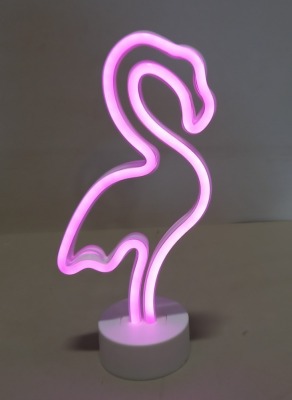 20 X BRAND NEW FLAMINGO NEON NIGHTLIGHTS - IN 20 INNER BOXES - RRP £12 (EBAY) / £15 (AMAZON) - REQUIRES 3 X AA BATTERIES - NOT INC. - PICK LOOSE