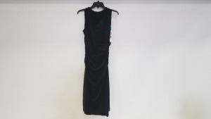 16 X BRAND NEW SPANX BOLD BLACK DRAPED DRESS SIZE LARGE