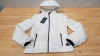 5 X BRAND NEW JACK WILLS ADDINGTON LIGHTWEIGHT HOODED PUFFER JACKET IN WHITE UK SIZE 6 RRP £90.00 (TOTAL RRP £450.00)