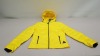 5 X BRAND NEW JACK WILLS ADDINGTON LIGHTWEIGHT DOWN PADDED JACKET WITH DUCK DOWN FEATHERS IN YELLOW SIZE UK 12 RRP-£90.00 PP TOTAL RRP- £450.00