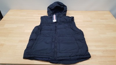 5 X BRAND NEW JACK WILLS STAUNTON GILET IN NAVY SIZE UK LARGE RRP- £66.00 TOTAL RRP £330.00