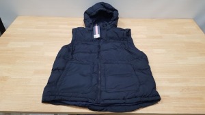 7 X BRAND NEW JACK WILLS STAUNTON GILET IN NAVY SIZE UK M AND XL RRP- £66.00 TOTAL RRP £462.00